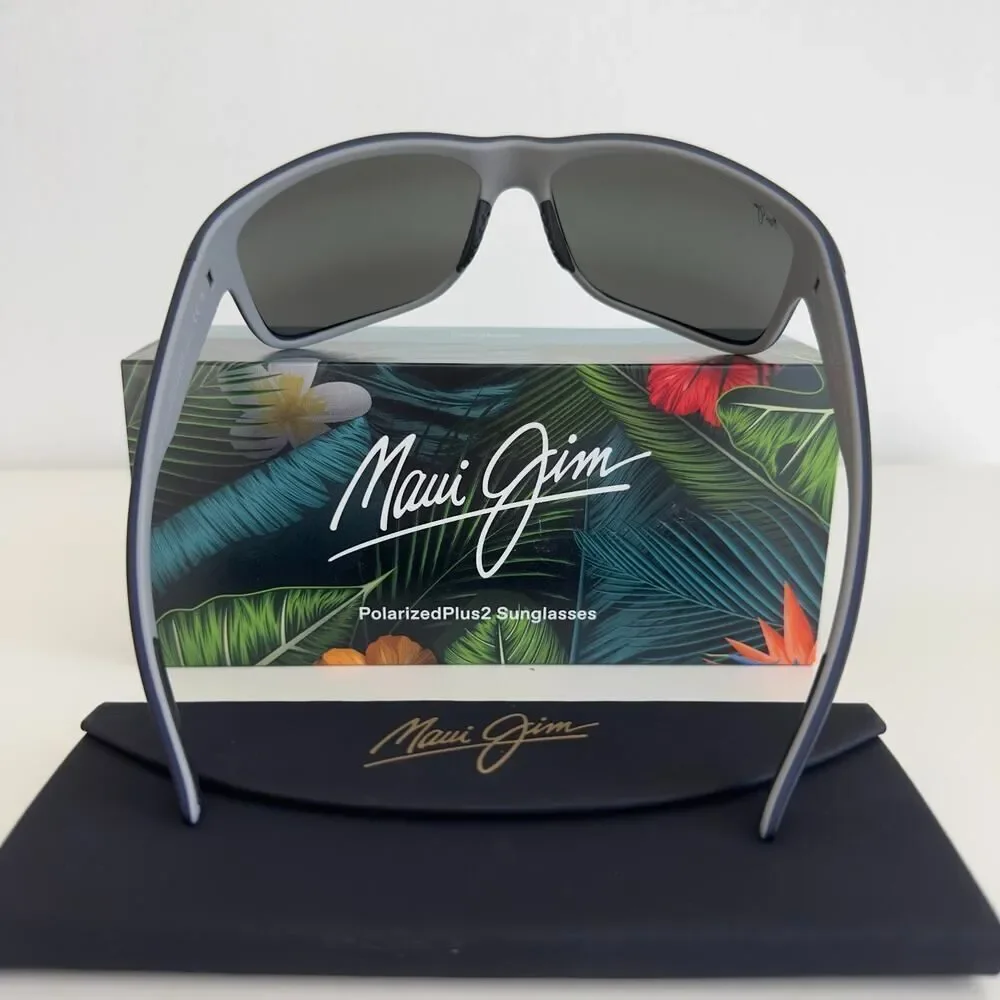 Maui Jim Southern Cross Sunglasses Black Gray Polarized MJ0815S-001 Made n Italy